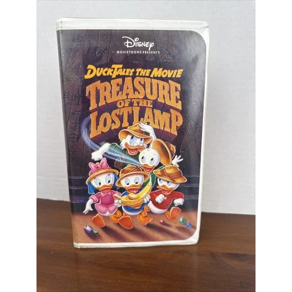 Vintage Ducktales The Movie: Treasure of the Lost Lamp (VHS, 1991) - Picture 1 of 6